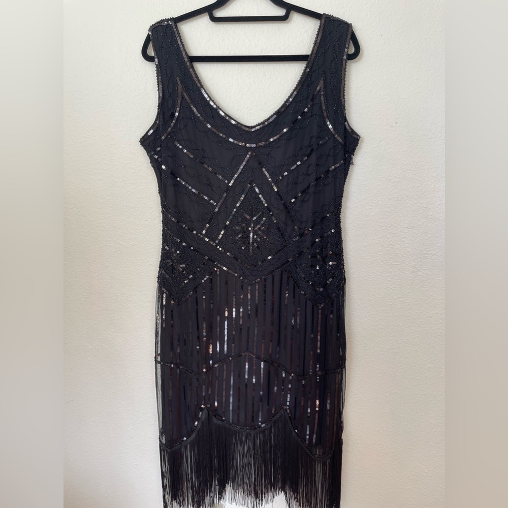 Fundaisy  dress black formal mini dress
